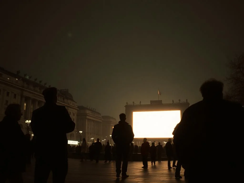 Public square, public screen